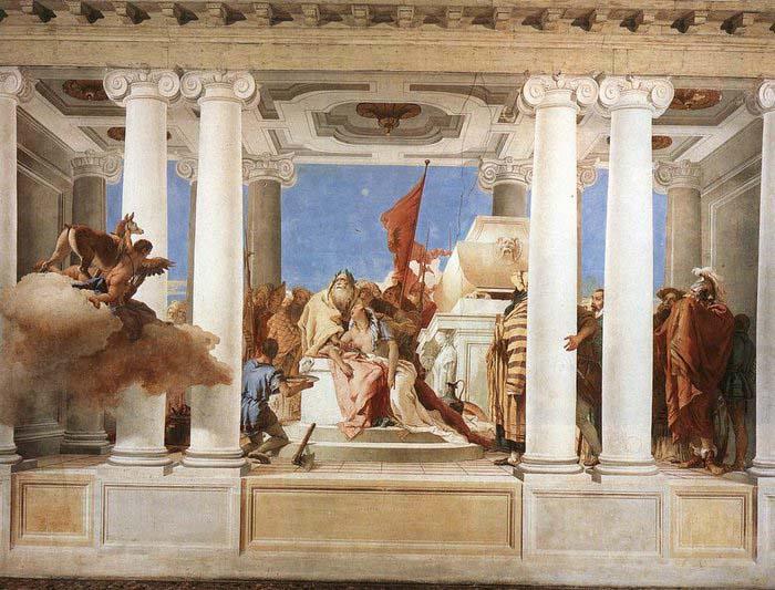 Giovanni Battista Tiepolo The Sacrifice of Iphigenia China oil painting art